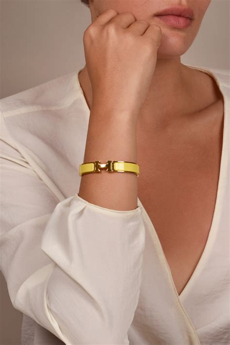 hermes bracelet yellow|Hermes bracelet near me now.